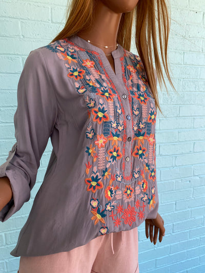 Texas Wildflowers Tunic