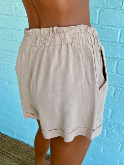 Beach Comber Shorts - Taupe