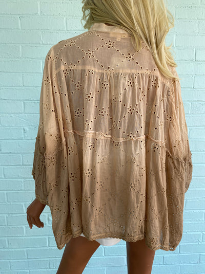 Arabian Desert Oversized Blouse