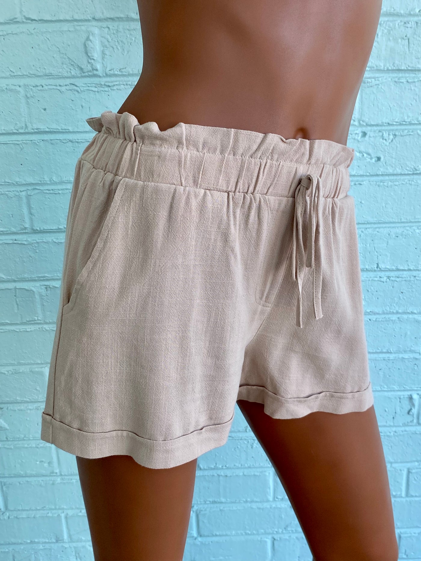 Beach Comber Shorts - Taupe